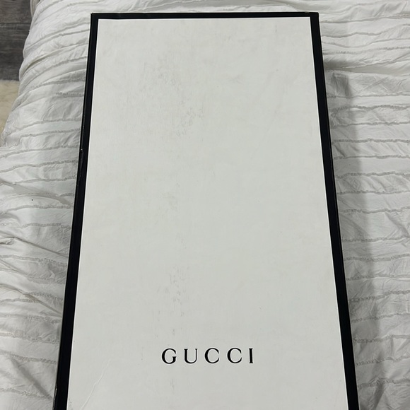 Gucci Lola GG Brown Leather Monogram Knee-High Riding Boots – Size 38 (US 8) - Picture 10 of 10